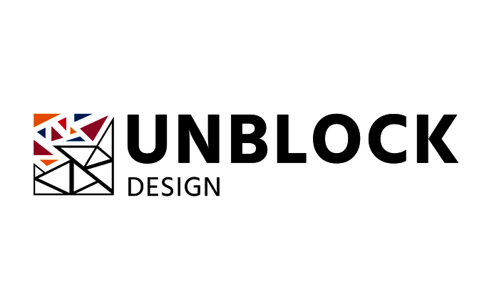 Logo des Fachtags UNBLOCK DESIGN