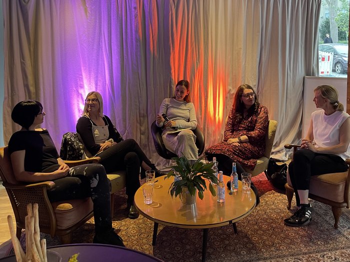 Bild des KulturTalks im Rahmen des Festival-Labors