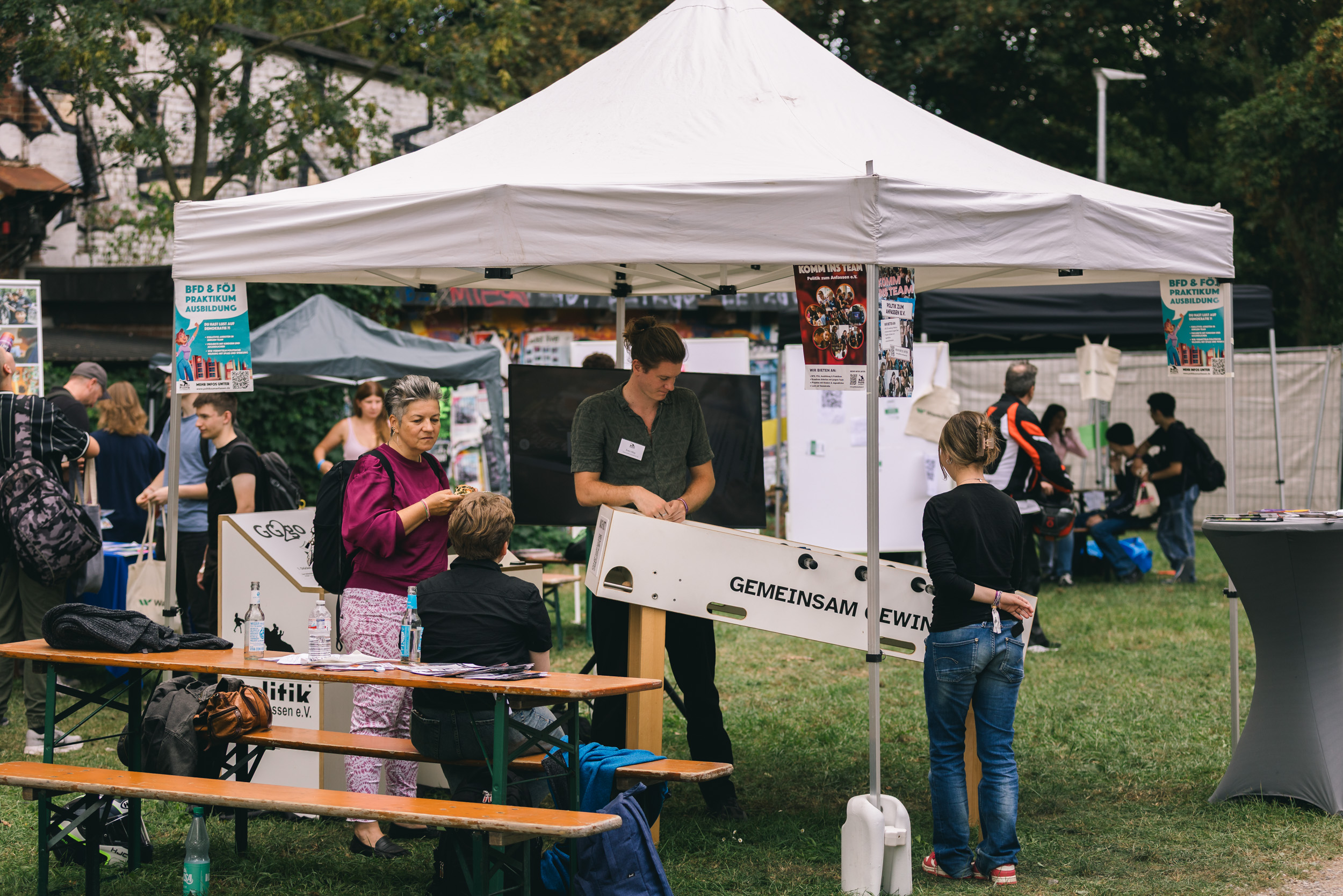 Stand bei SHIFT NOW