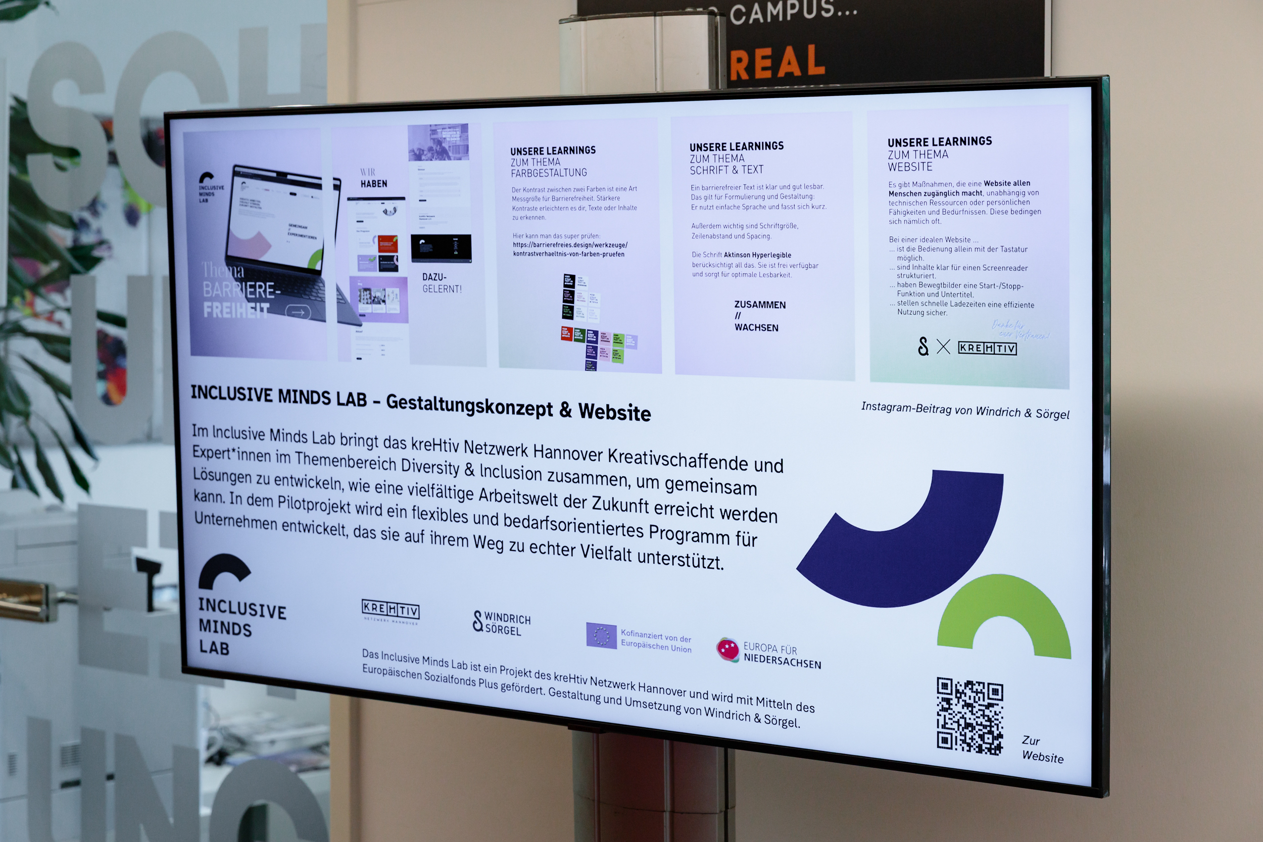 Ausstellungsbeitrag Inclusive Minds Lab